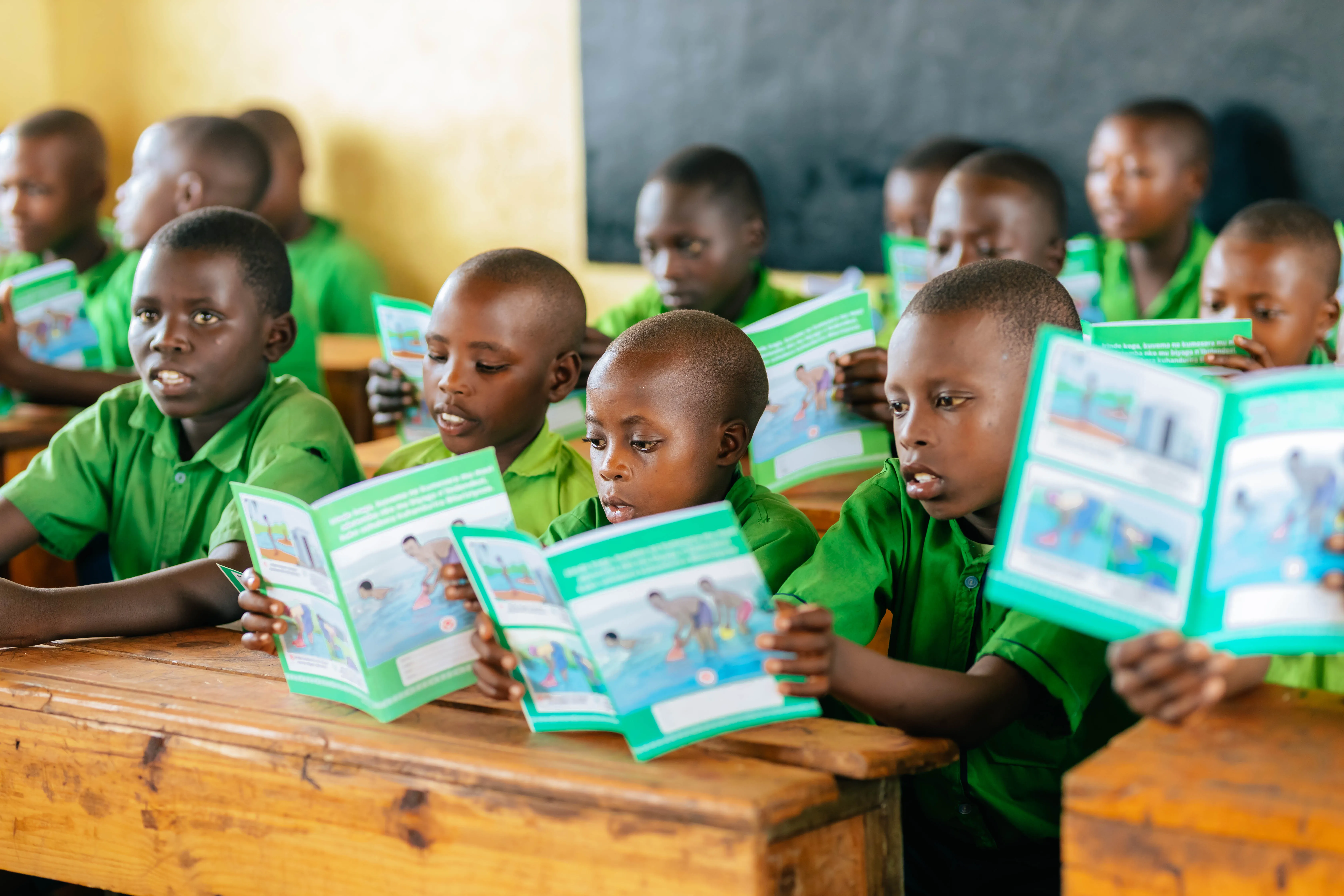 Education session with community members